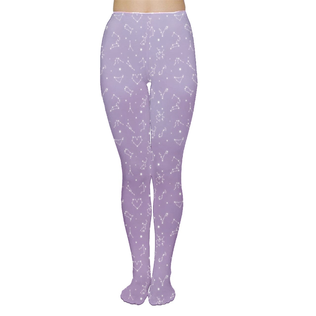 Fluffy Constellation Lavender Tights – Lolita Collective