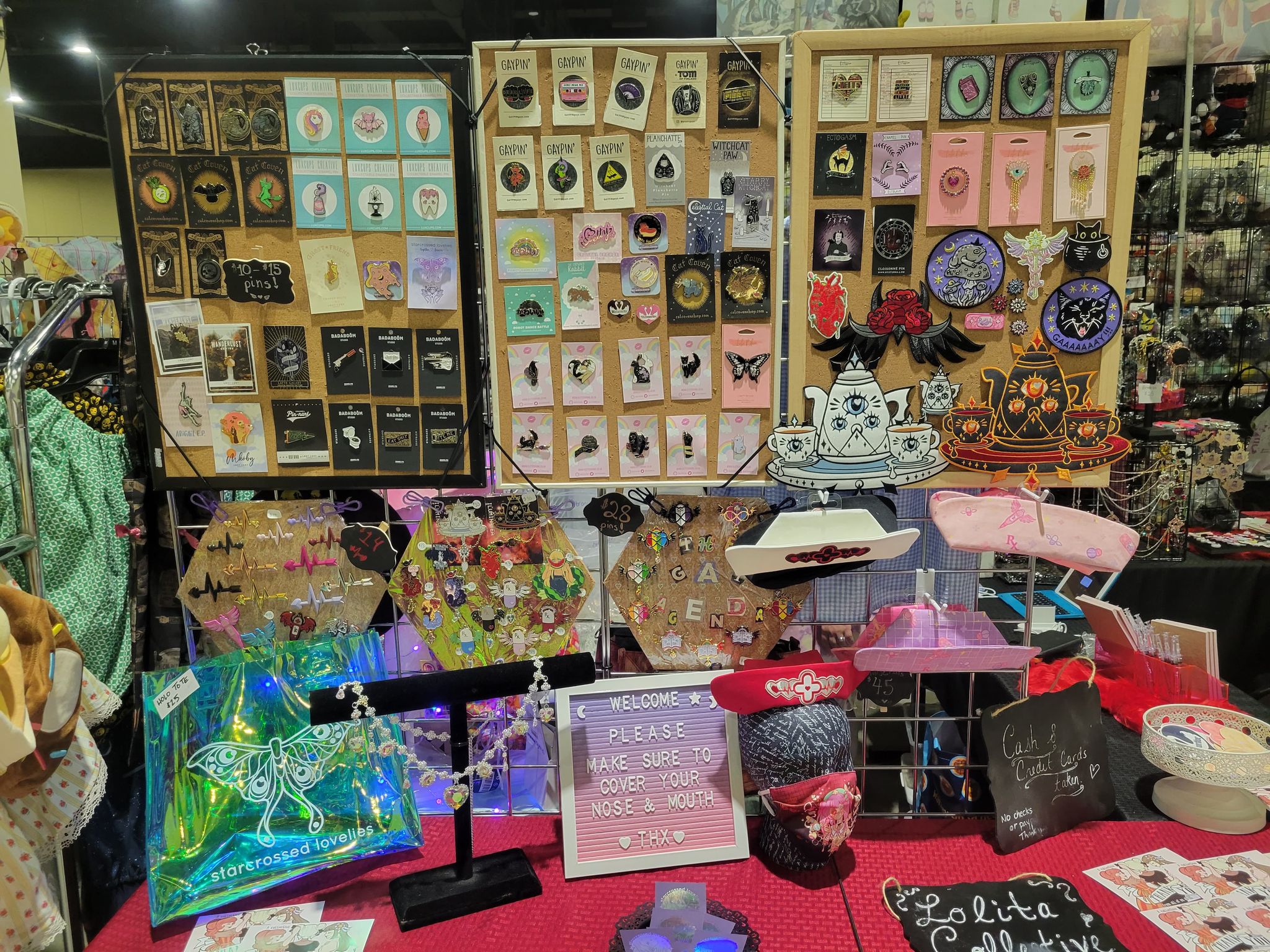 Our front display at Katsucon