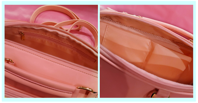 Pink Otome Ita Bag and Insert Set