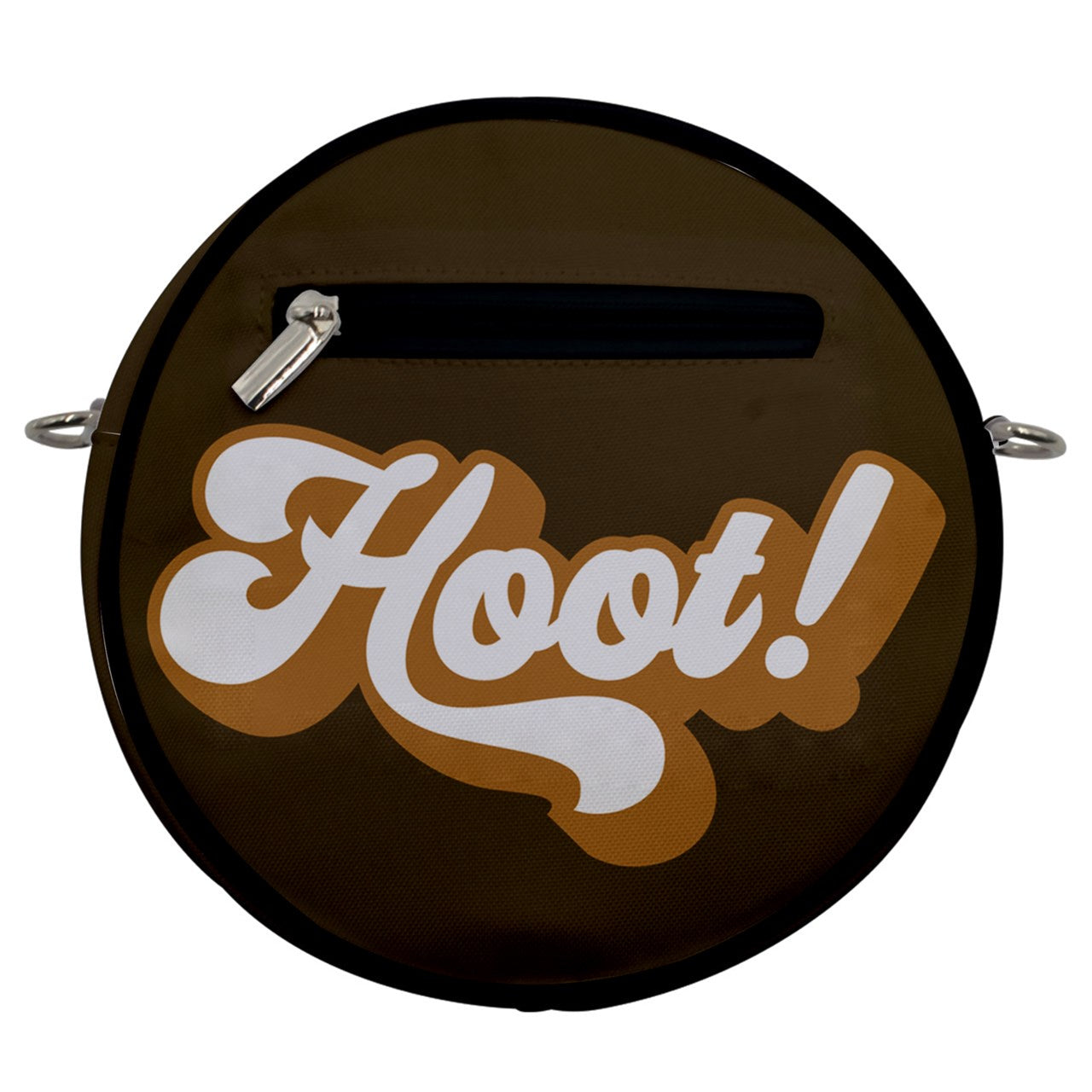 Hoot Haus: Hootsifer Round Crossbody Bag