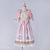 Rococo Bouquet Onepiece in Pink - Lolita Collective