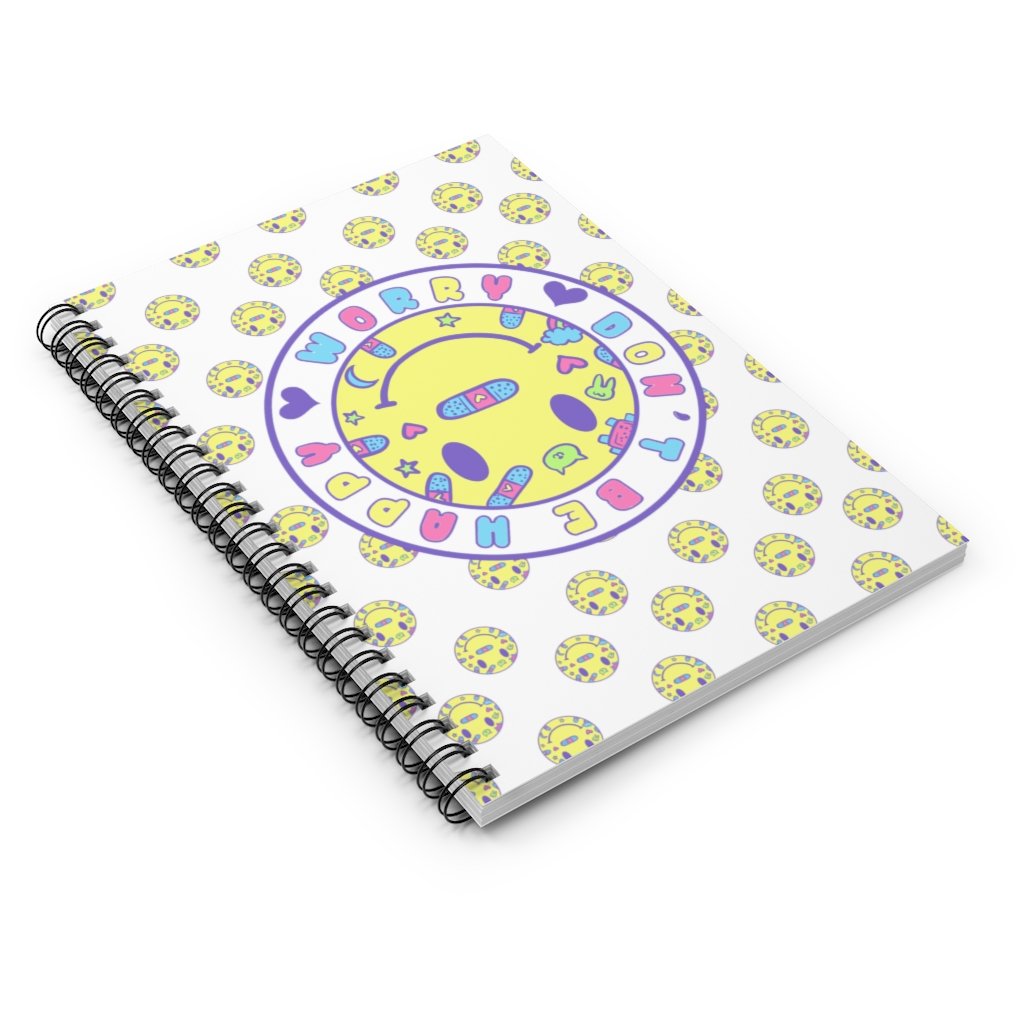 Worry, Don't Be Happy Notebook - Lolita Collective