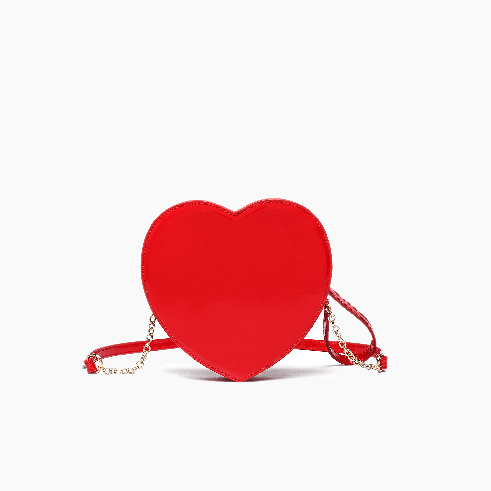 Sweet Heart Love Jelly Crossbody: Red