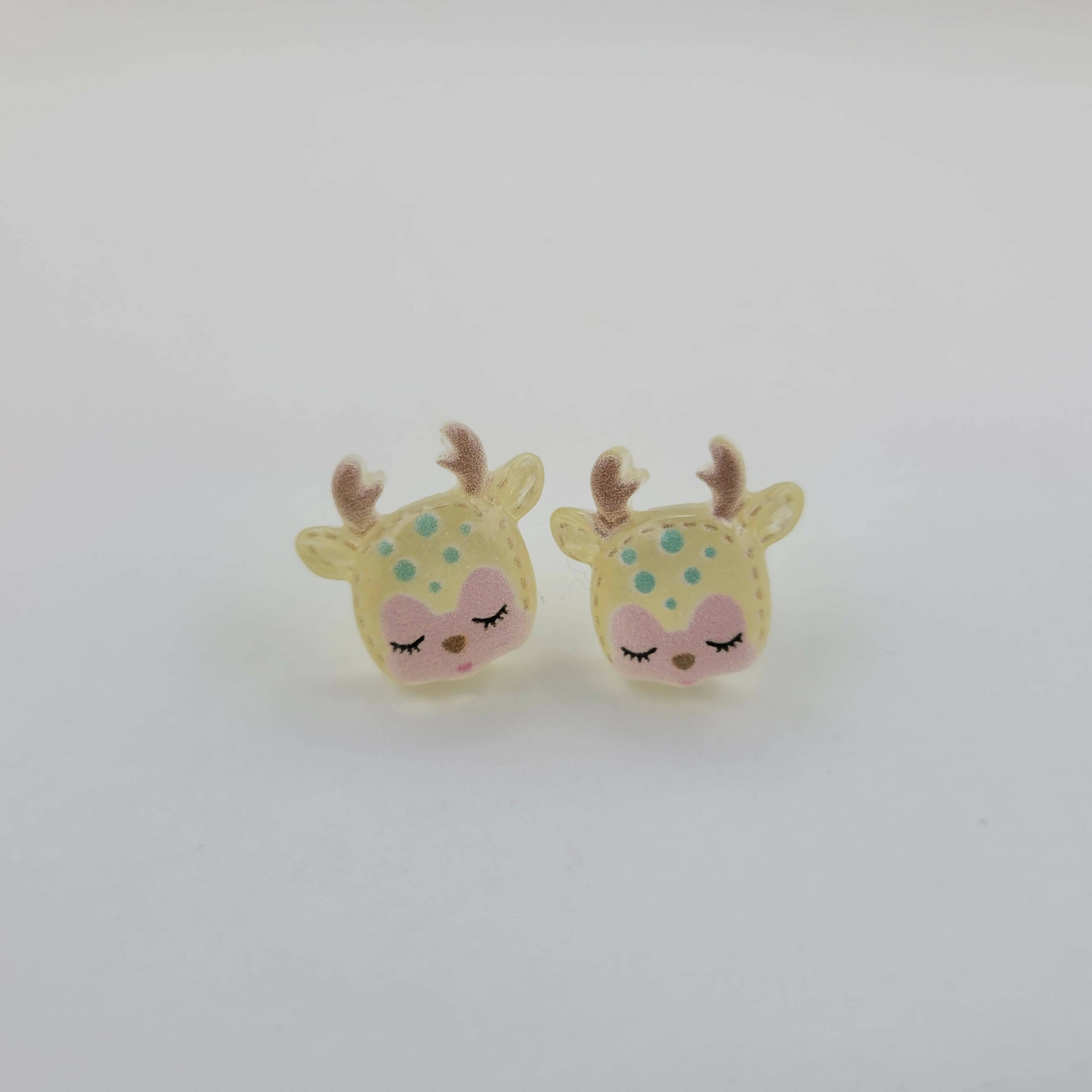 Sleepy Deer Earrings