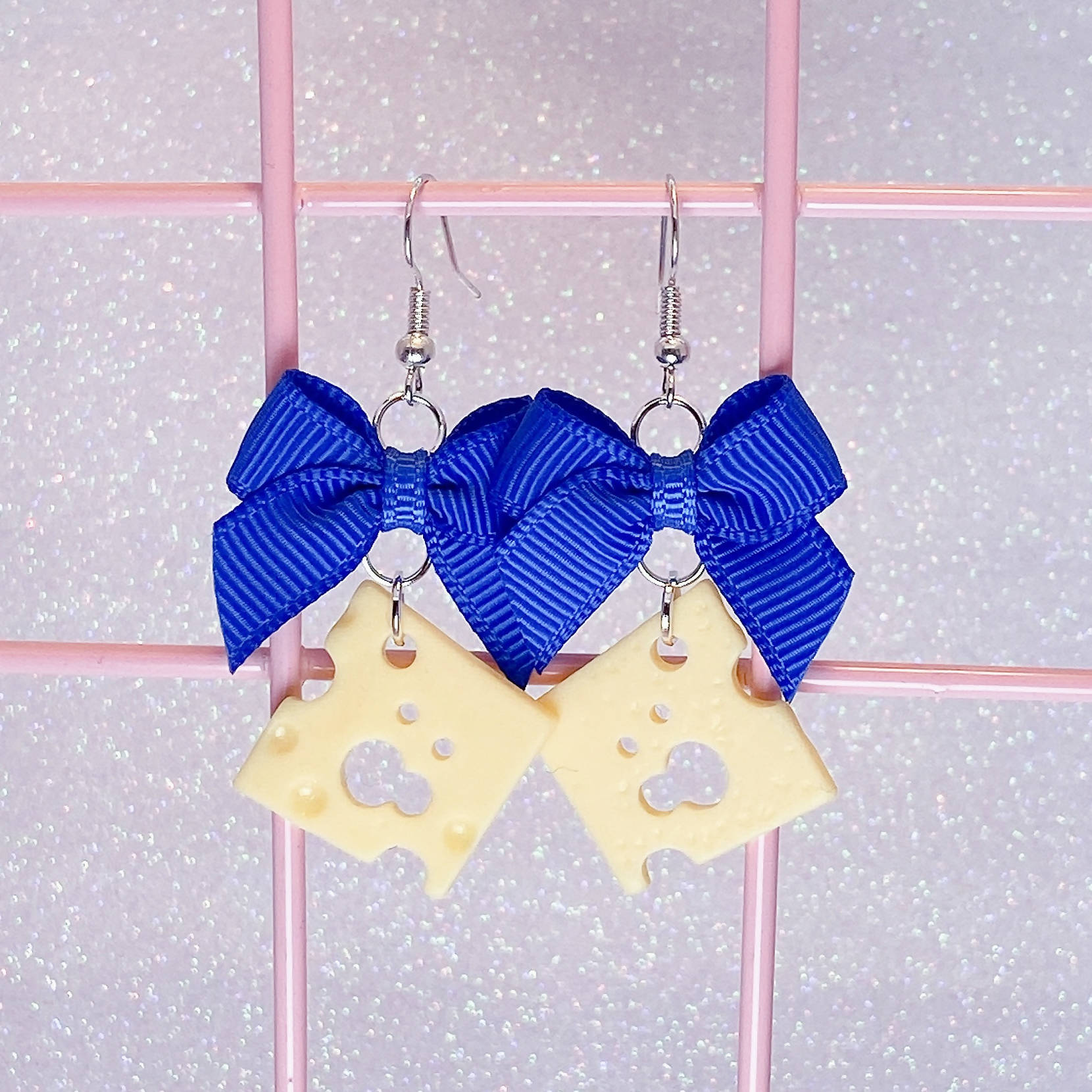 Cheese Slice Earrings (5 Colors) - Lolita Collective