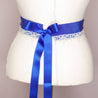 Ribbon Maiden Royal Blue Belt - Lolita Collective