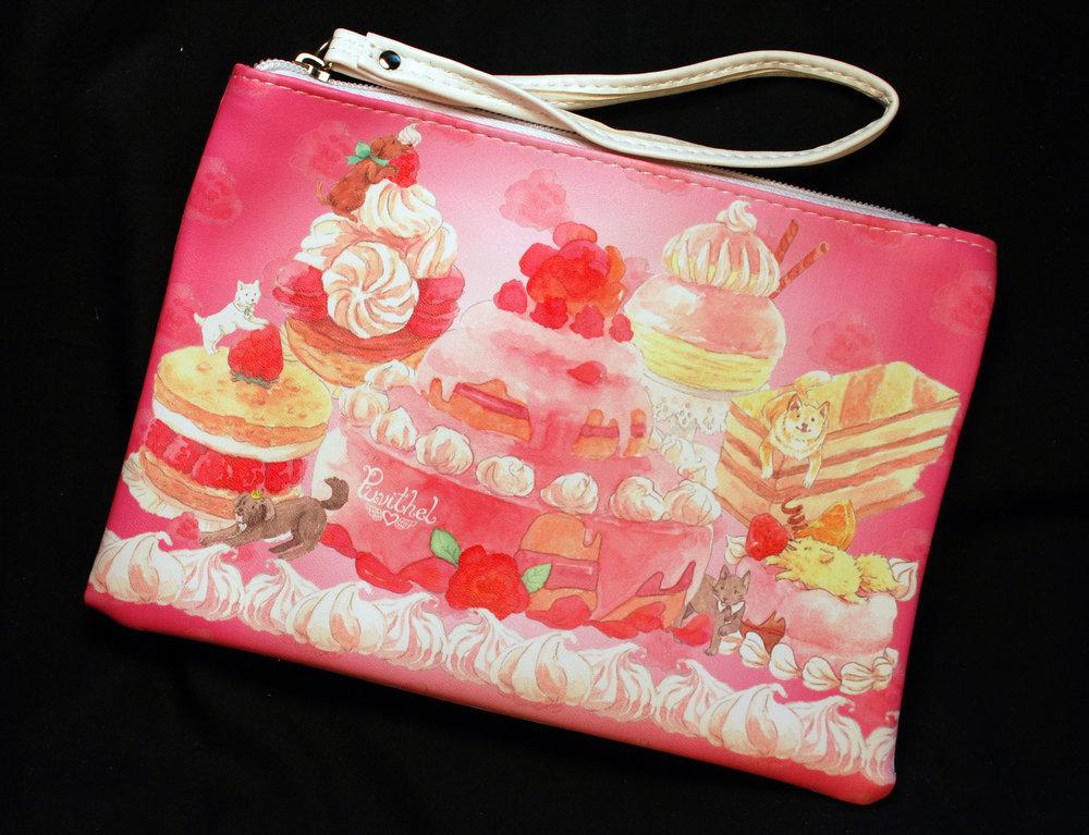 Dogs and Desserts Zipper Pouch - Lolita Collective