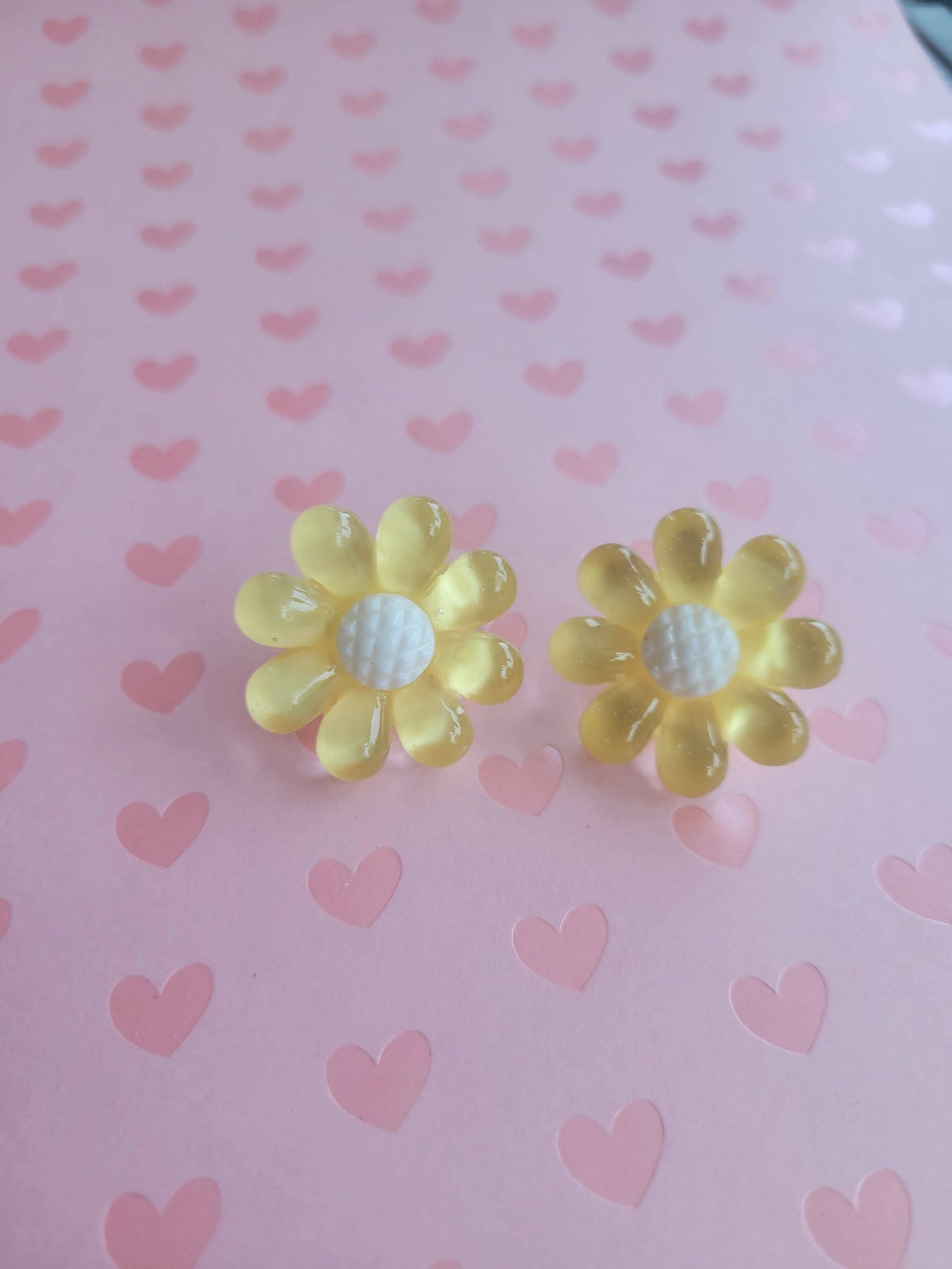 Sweet Poppy Flower Earrings