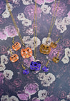 Ghost Party Pumpkin Earrings - Lolita Collective