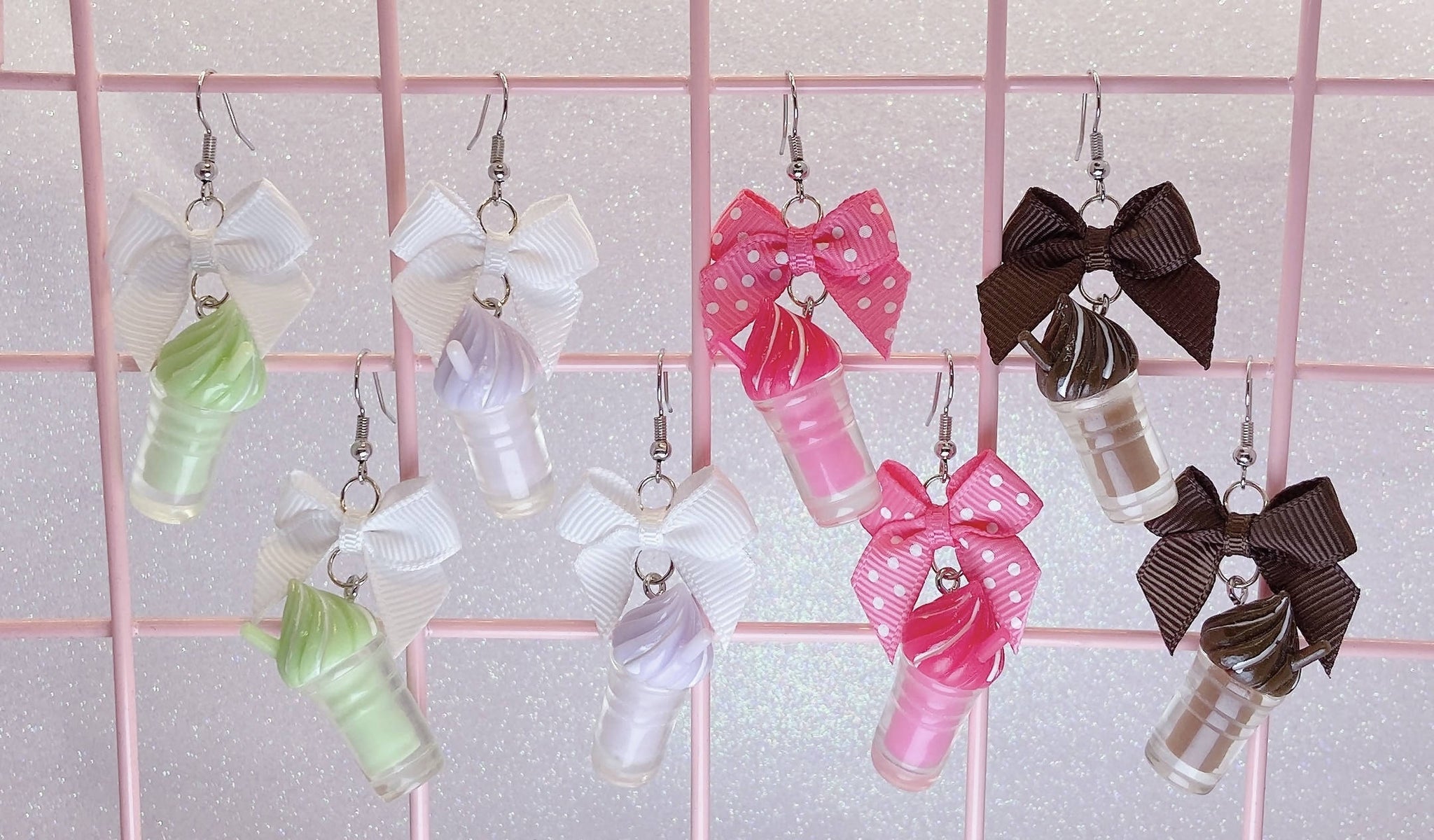 Milkshake Earrings (4 Colors) - Lolita Collective