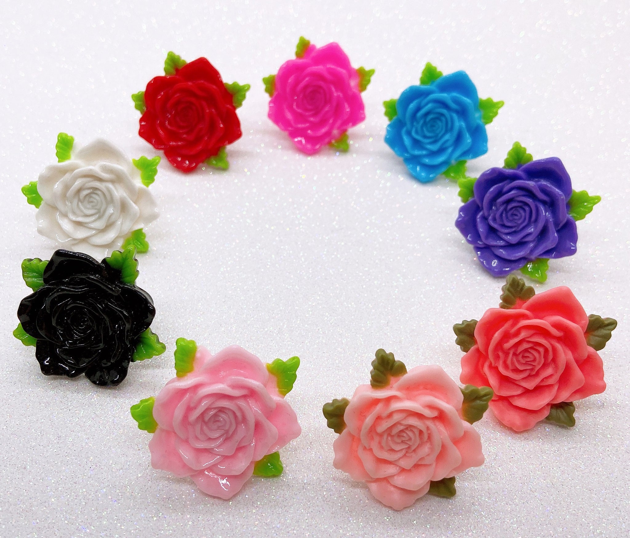 Blooming Rose Ring (9 Colors)