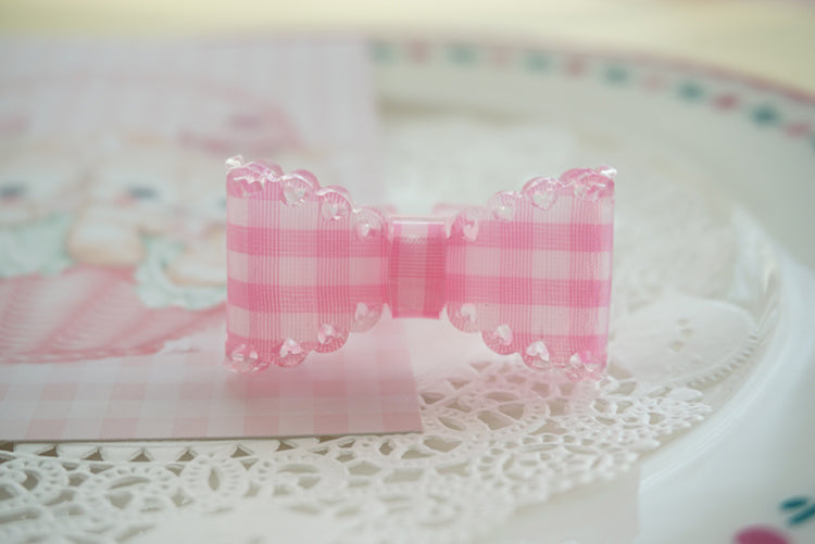Sweet Bow Ring - Gingham