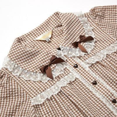 Instant Shipping! Little Waffle Blouse
