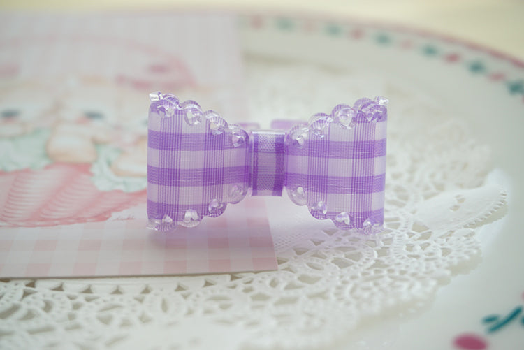 Sweet Bow Ring - Gingham