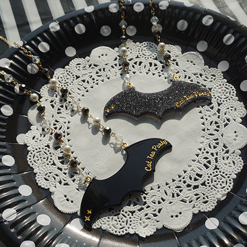 Spooky Bat Necklace - Lolita Collective
