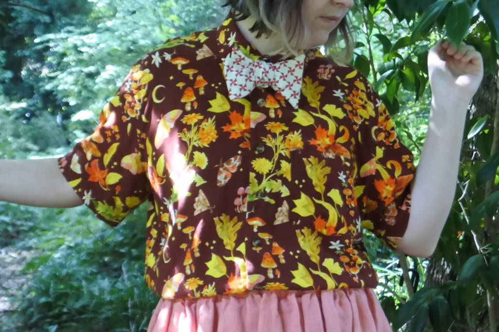 Autumn Spirits Button Down Shirt - Lolita Collective