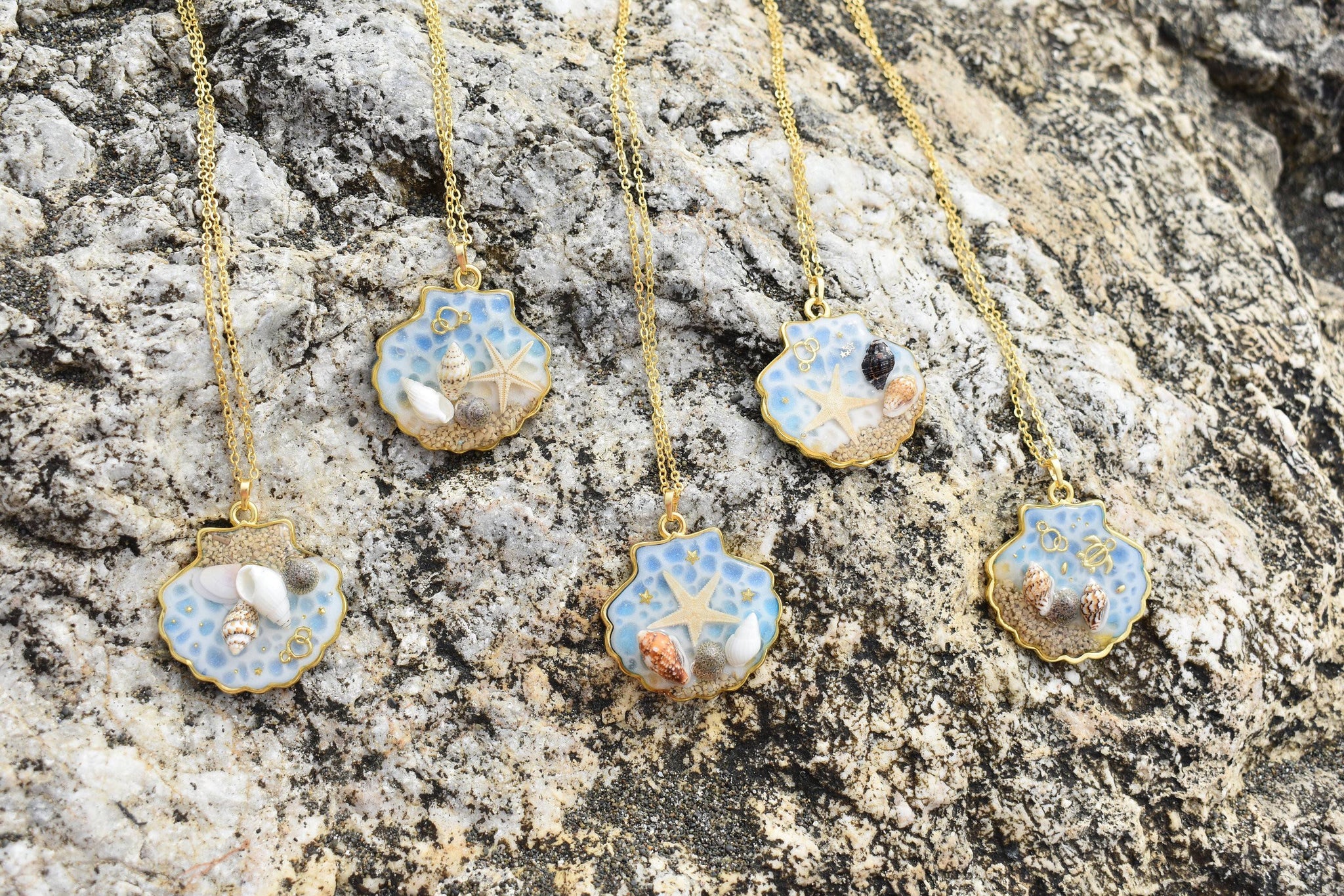 Ocean Beach Necklace ver 2 - Lolita Collective
