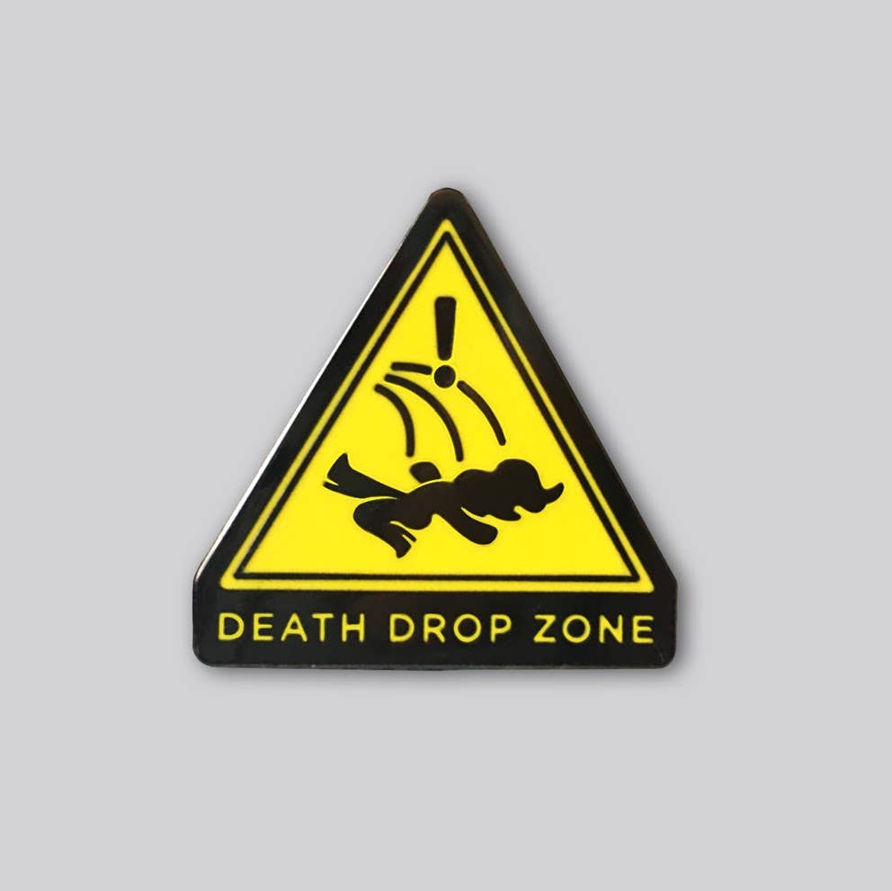 Death Drop Zone Pin - Lolita Collective