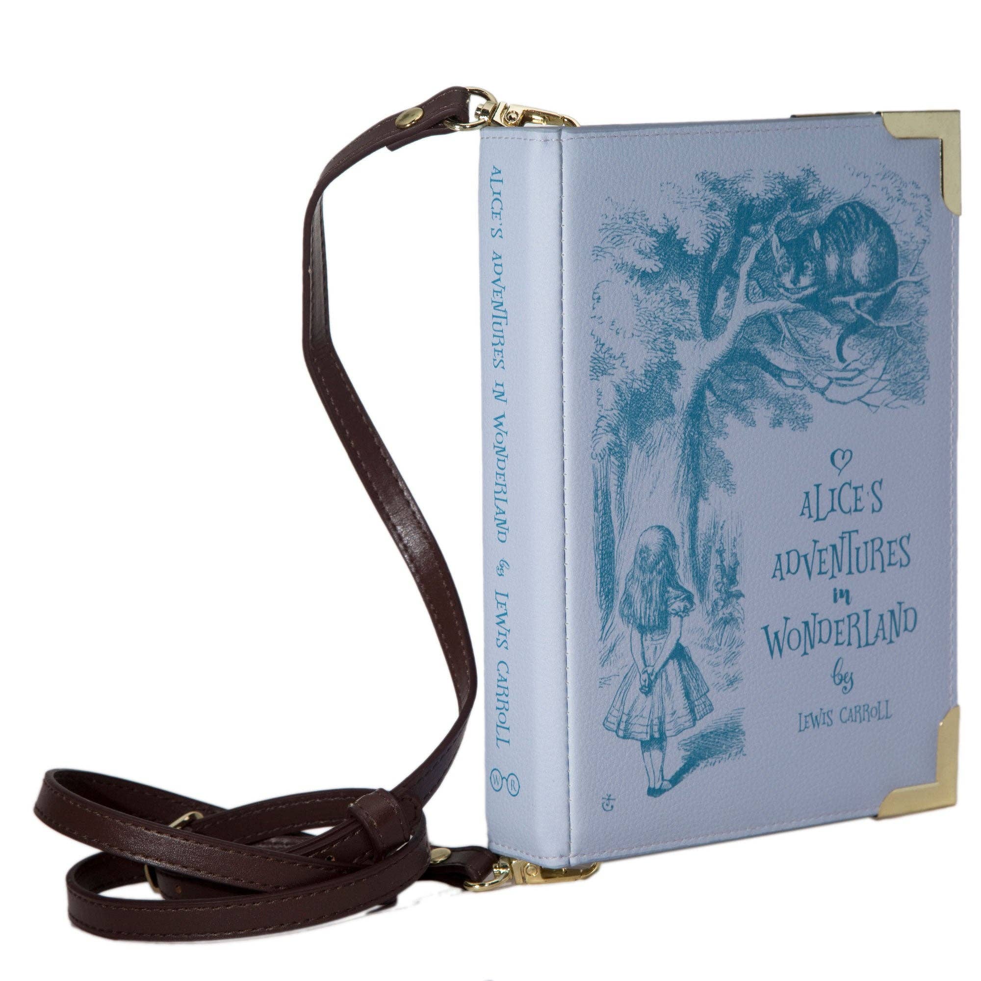 Alice in Wonderland Crossbody Bag - Purple