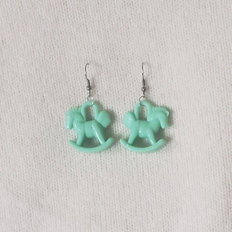 Rocking Horse Earrings - Lolita Collective
