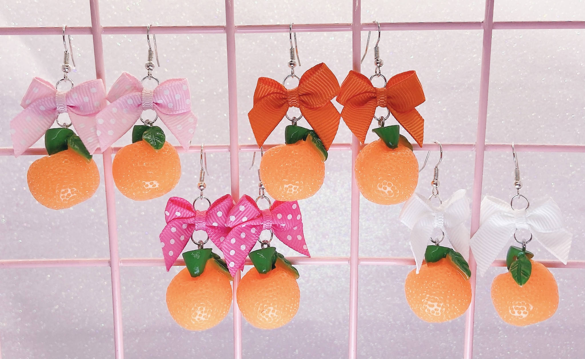 Orange Earrings (4 Colors) - Lolita Collective