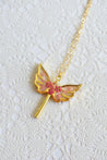 Sakura Winged Wand Necklace - Lolita Collective