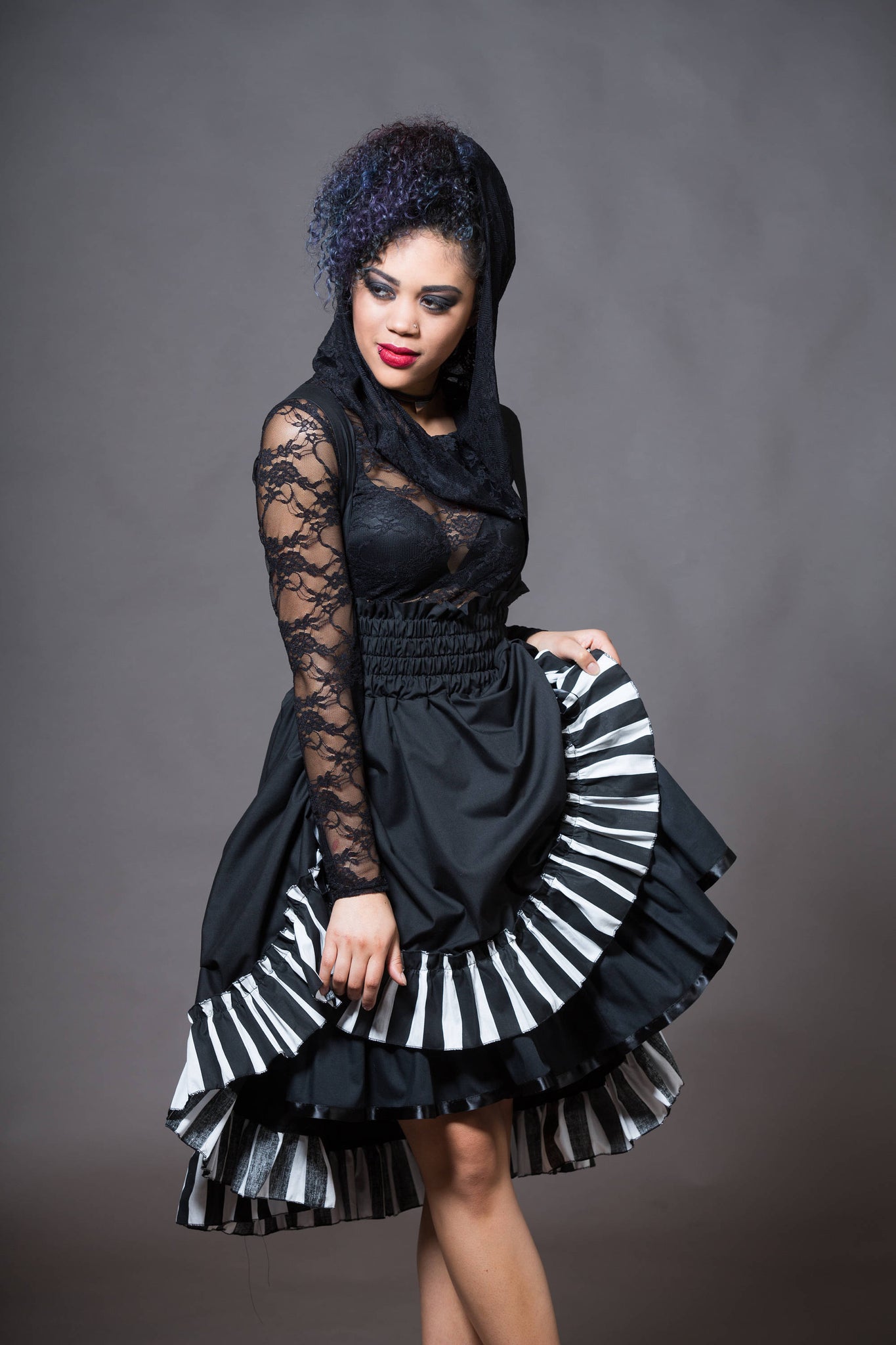 Gothic Circus High Waisted Skirt – Lolita Collective