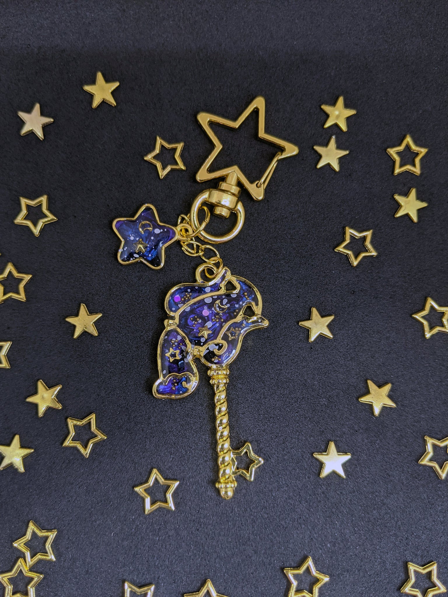 Aquarius: Celestial Zodiac Key Keychain - Lolita Collective