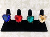 Regal Love Heart Ring (5 Colors) - Lolita Collective