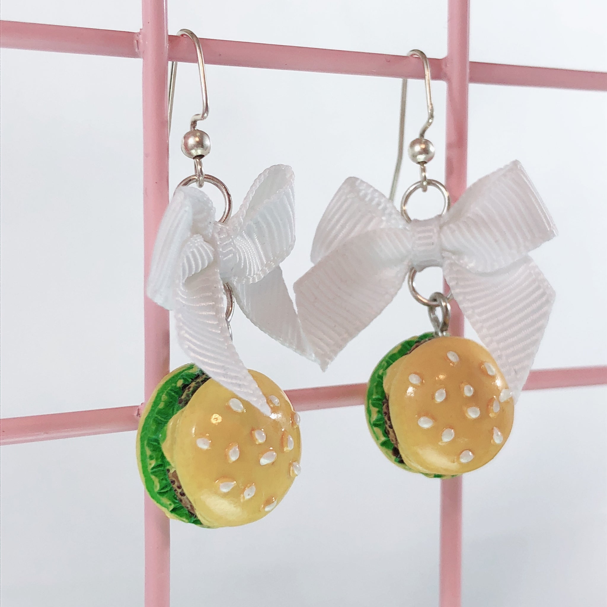 Hamburger Earrings (4 Colors) - Lolita Collective