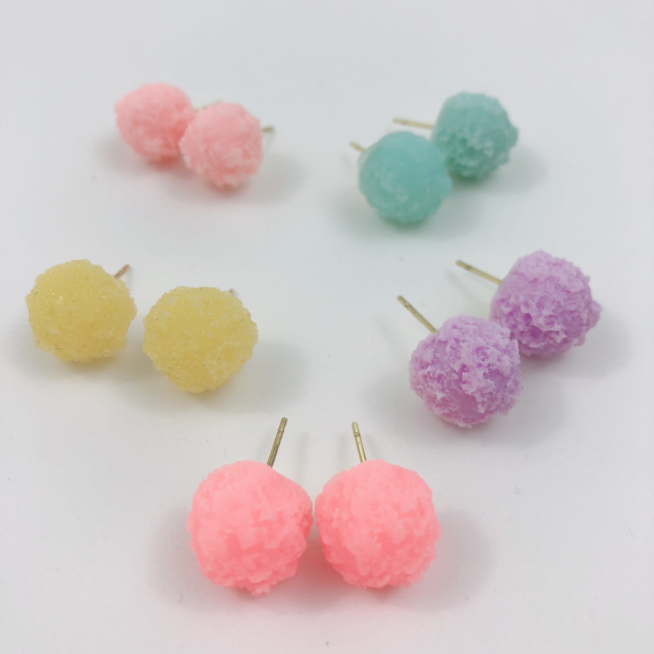 Shaved Ice Earrings (5 Colors) - Lolita Collective