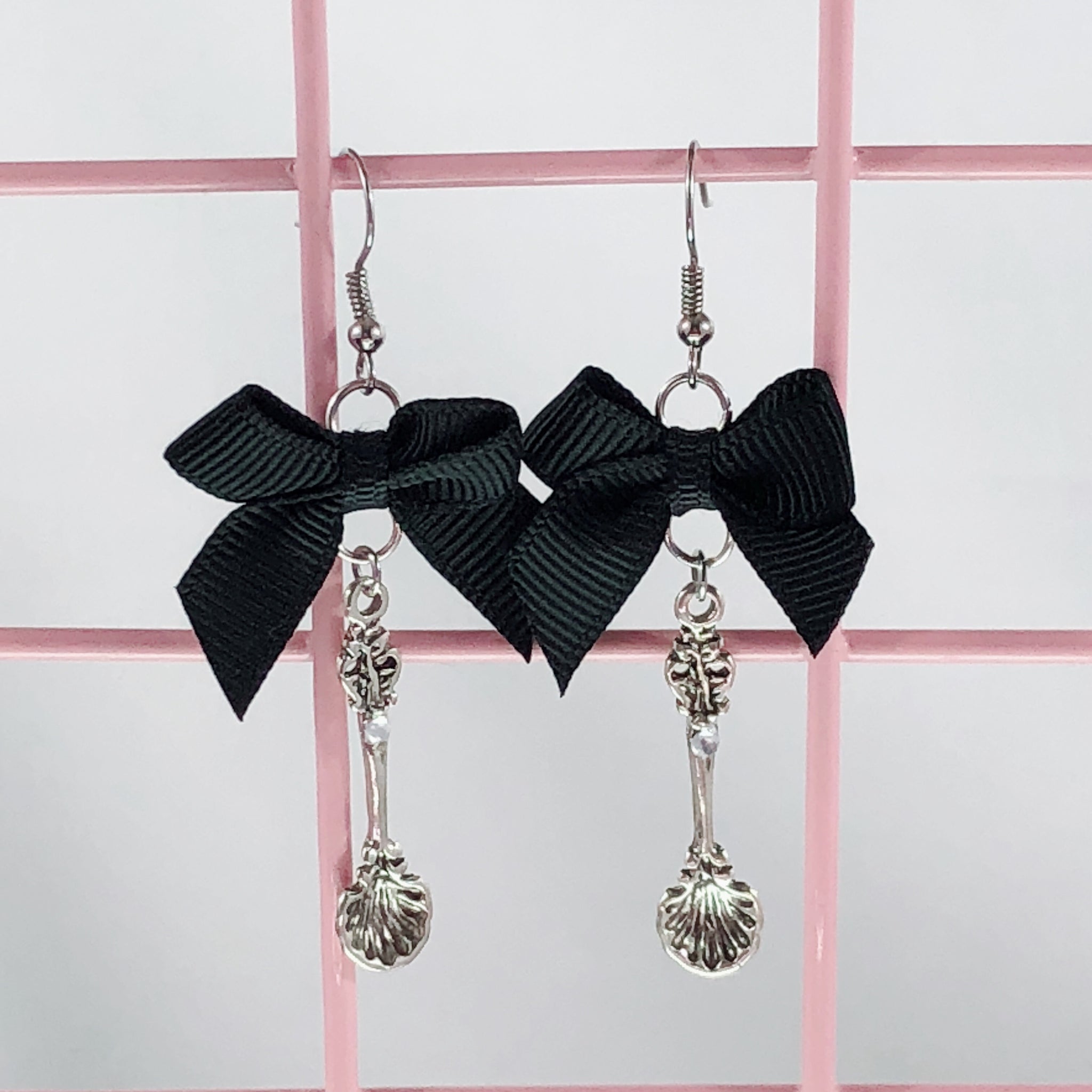 Silver Spoon Earrings (5 Colors) - Lolita Collective