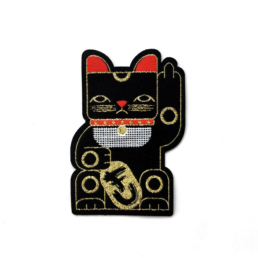 Goodbye Kitty Patch (2 Colors) - Lolita Collective
