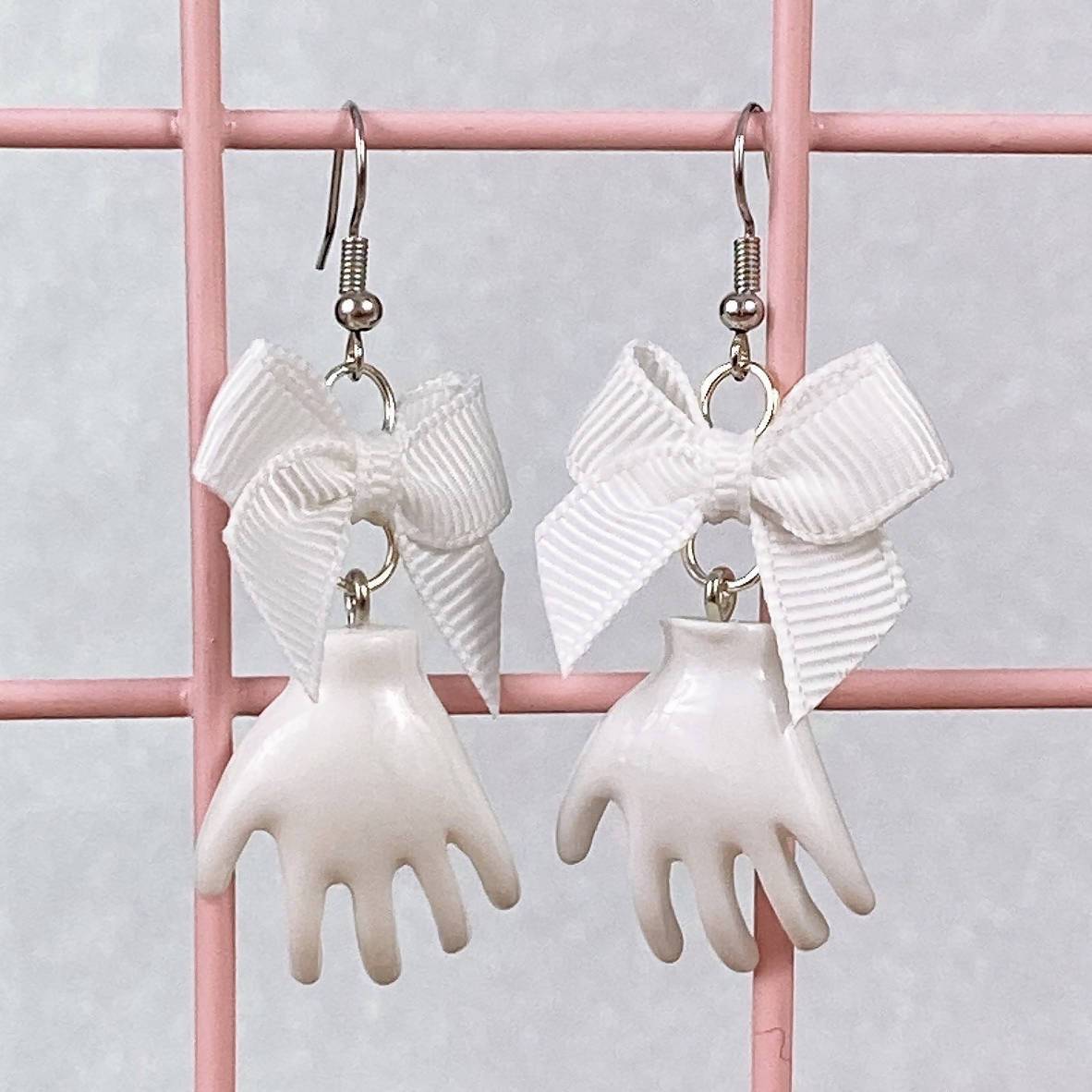 Pastel Hand Earrings (5 Colors) - Lolita Collective