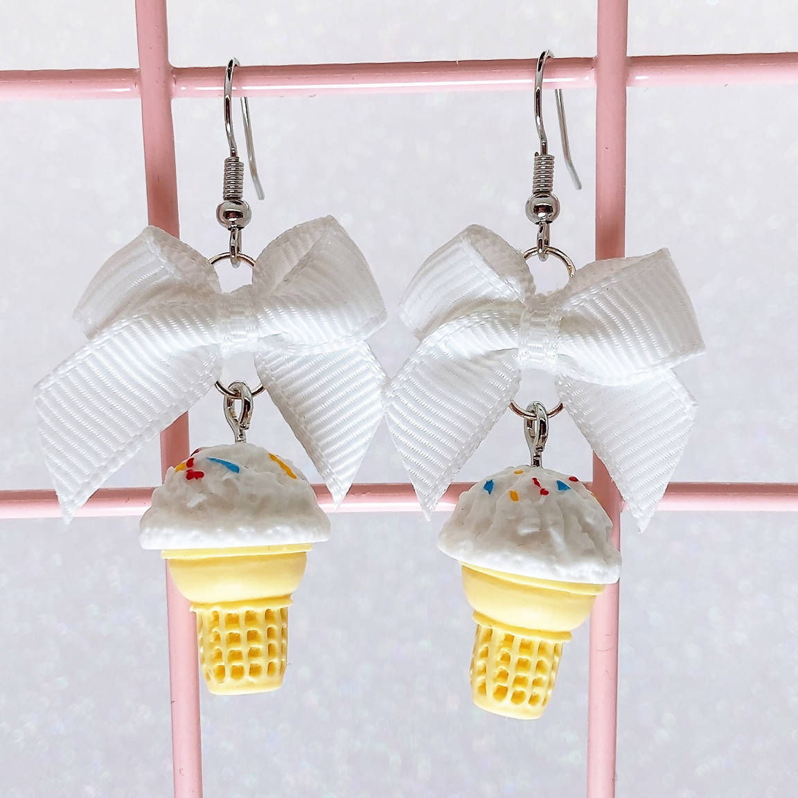 Dreamy Creamy Cake Cone Earrings (6 Colors) - Lolita Collective
