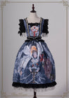 Magical Amulet Onepiece in Black - Lolita Collective