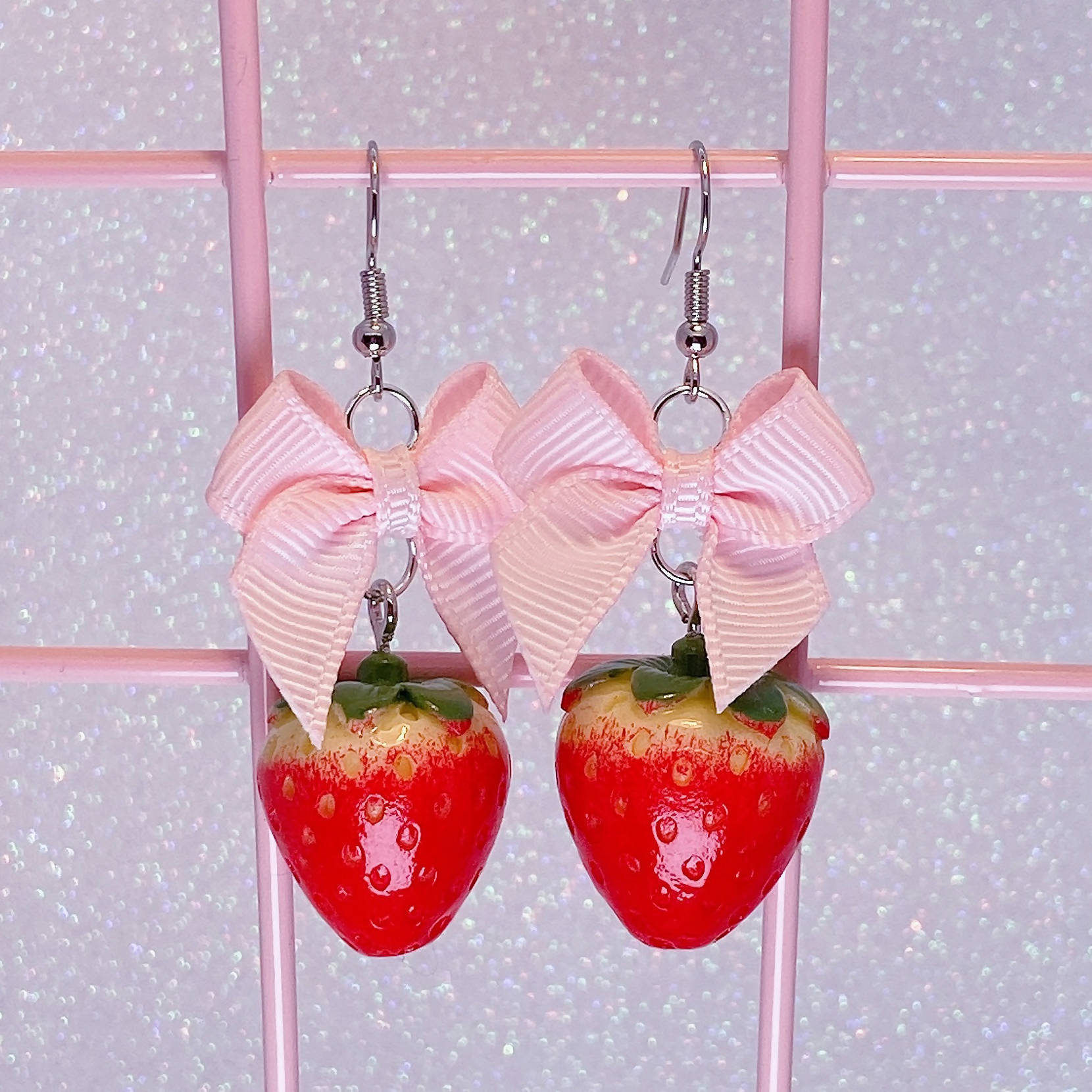 Strawberry Earrings (6 Colors) - Lolita Collective